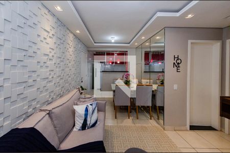 Sala de apartamento à venda com 2 quartos, 54m² em Engenho Nogueira, Belo Horizonte