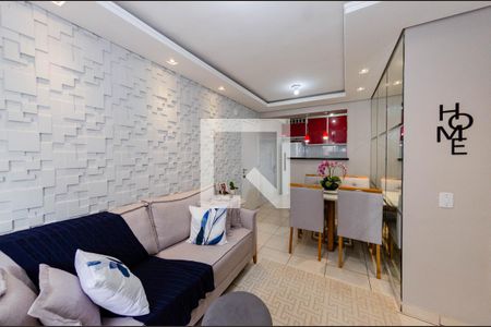 Sala de apartamento à venda com 2 quartos, 54m² em Engenho Nogueira, Belo Horizonte