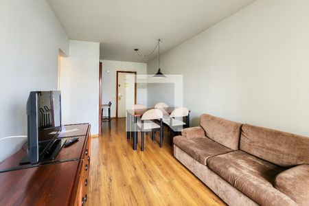 Sala de apartamento à venda com 1 quarto, 48m² em Centro, São Bernardo do Campo