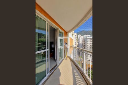 Varanda da Sala de apartamento à venda com 3 quartos, 98m² em Tijuca, Rio de Janeiro