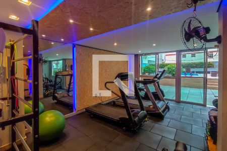 Área comum - Academia de apartamento para alugar com 1 quarto, 75m² em Santo Agostinho, Belo Horizonte