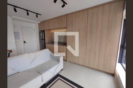 Sala - Cozinha de kitnet/studio para alugar com 1 quarto, 39m² em Perdizes, São Paulo