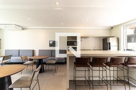 Área comum - Salão de festas de kitnet/studio para alugar com 1 quarto, 32m² em Campos Elíseos, São Paulo