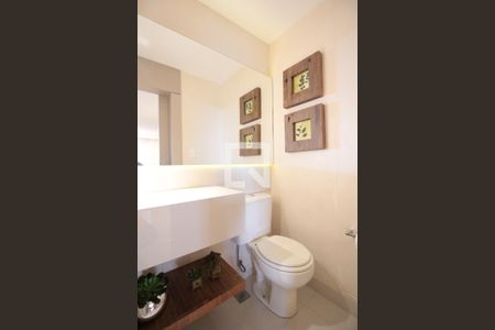 Lavabo da Sala de apartamento para alugar com 3 quartos, 110m² em Ouro Preto, Belo Horizonte