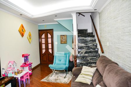 Sala de casa à venda com 3 quartos, 151m² em Nova Gerty, São Caetano do Sul