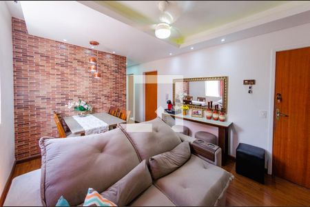 Sala de apartamento à venda com 3 quartos, 62m² em Cinquentenario, Belo Horizonte