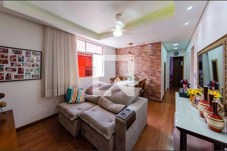 Sala de apartamento à venda com 3 quartos, 62m² em Cinquentenario, Belo Horizonte