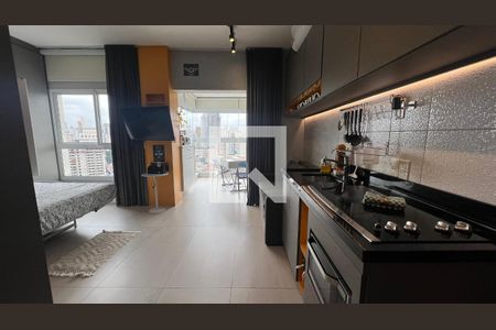 Cozinha - Armários de kitnet/studio à venda com 1 quarto, 37m² em Pinheiros, São Paulo