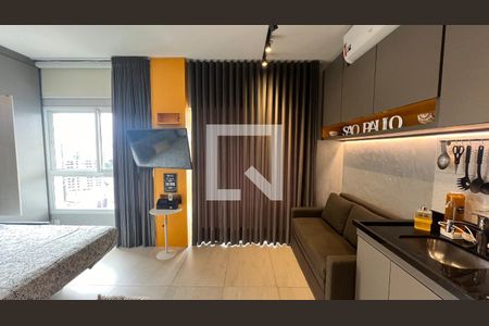 Cozinha - Armários de kitnet/studio para alugar com 1 quarto, 37m² em Pinheiros, São Paulo