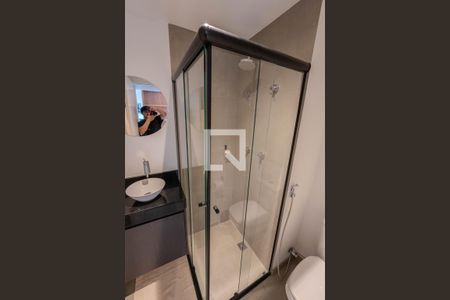 Studio para alugar com 22m², 1 quarto e sem vaga Studio para alugar com 22m², 1 quarto e sem vagaBanheiro