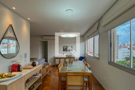Sala de apartamento à venda com 3 quartos, 96m² em Grajaú, Belo Horizonte