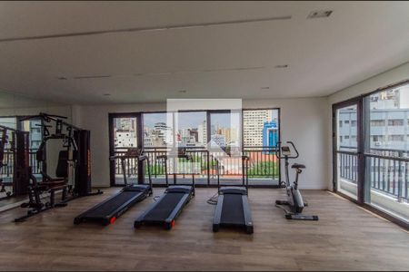 Studio à venda com 39m², 1 quarto e sem vaga Studio à venda com 39m², 1 quarto e sem vagaÁrea comum - Academia