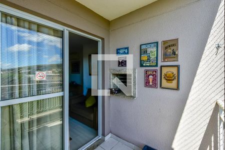 Varanda de apartamento à venda com 3 quartos, 74m² em Teresópolis, Porto Alegre