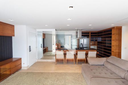 Sala de Estar de apartamento para alugar com 2 quartos, 95m² em Vila Gertrudes, São Paulo