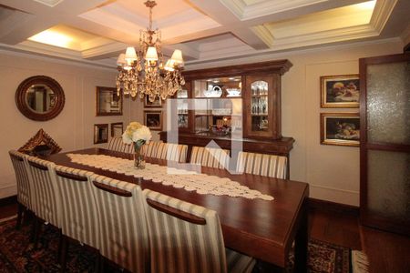Sala de Jantar de casa à venda com 5 quartos, 640m² em Três Figueiras, Porto Alegre