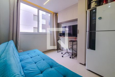 sala cozinha a. serviço de apartamento para alugar com 1 quarto, 25m² em Mooca, São Paulo