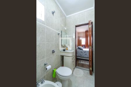 Banheiro da Suíte de casa à venda com 3 quartos, 148m² em Alves Dias, São Bernardo do Campo