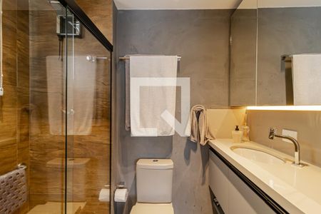 Apartamento à venda com 57m², 1 quarto e 1 vagaBanheiro da Suíte