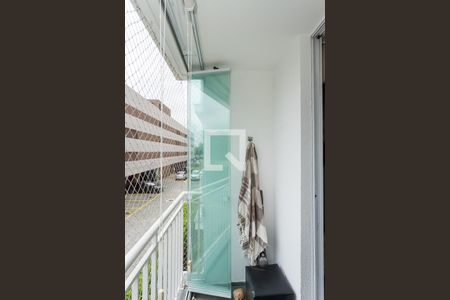 Varanda da sala de apartamento para alugar com 2 quartos, 47m² em Jardim Belaura, São Paulo