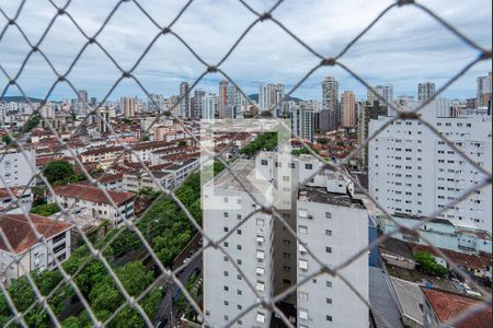 Vista de apartamento para alugar com 2 quartos, 66m² em Boqueirão, Santos