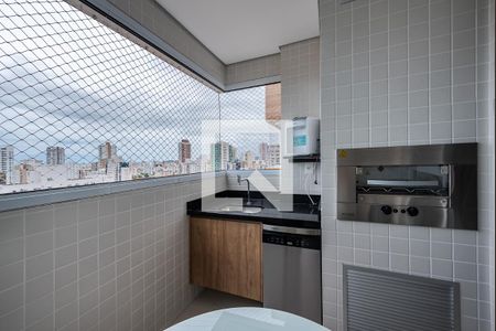 Varanda gourmet de apartamento para alugar com 2 quartos, 66m² em Boqueirão, Santos