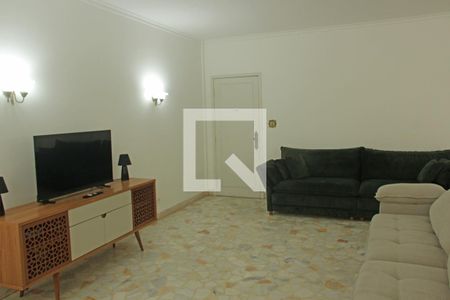 Sala de apartamento para alugar com 3 quartos, 190m² em Gonzaga, Santos