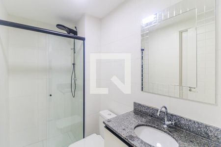Banheiro de apartamento para alugar com 2 quartos, 37m² em Santo Amaro, São Paulo