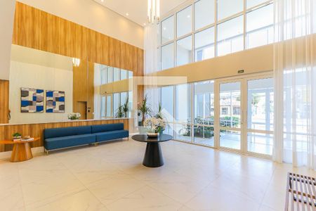 Área comum - Hall de apartamento para alugar com 2 quartos, 37m² em Santo Amaro, São Paulo