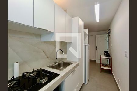 Apartamento para alugar com 55m², 2 quartos e sem vaga Apartamento para alugar com 55m², 2 quartos e sem vagaCozinha americana