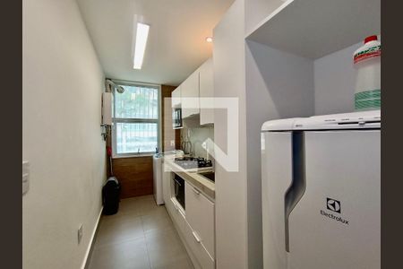 Apartamento para alugar com 55m², 2 quartos e sem vaga Apartamento para alugar com 55m², 2 quartos e sem vagaCozinha americana