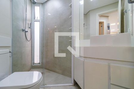 Banheiro de apartamento para alugar com 1 quarto, 42m² em Paraíso do Morumbi, São Paulo