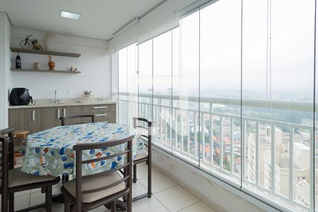 Sacada de apartamento à venda com 3 quartos, 107m² em Vila Lusitânia, São Bernardo do Campo
