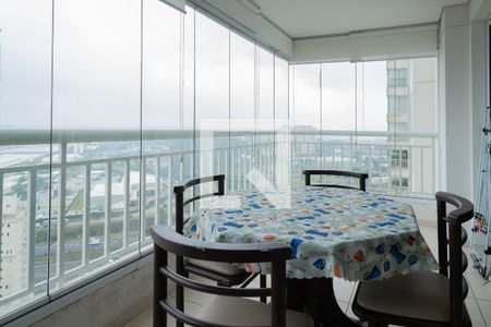 Sacada de apartamento à venda com 3 quartos, 107m² em Vila Lusitânia, São Bernardo do Campo