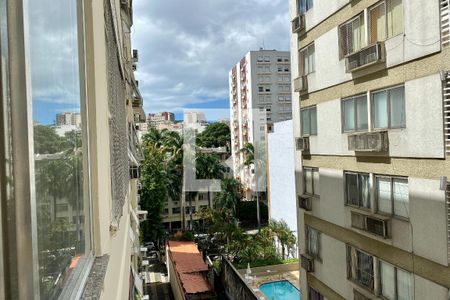 Vista da Sala de apartamento para alugar com 3 quartos, 140m² em Flamengo, Rio de Janeiro
