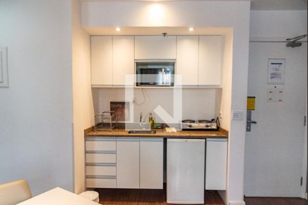 Sala/cozinha de kitnet/studio à venda com 1 quarto, 36m² em Vila Mariana, São Paulo