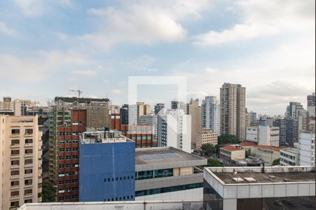 Studio à venda com 36m², 1 quarto e 1 vagaVista do terraço