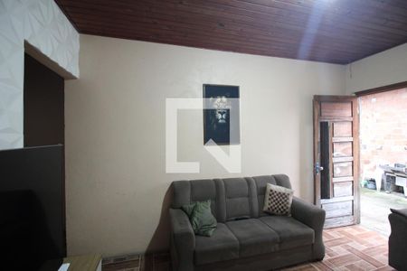 Sala de TV de casa à venda com 2 quartos, 20m² em Guajuviras, Canoas