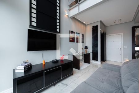 Sala de apartamento para alugar com 1 quarto, 148m² em Gonzaga, Santos