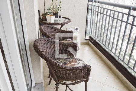 Varanda da Sala de apartamento à venda com 3 quartos, 95m² em Lauzane Paulista, São Paulo