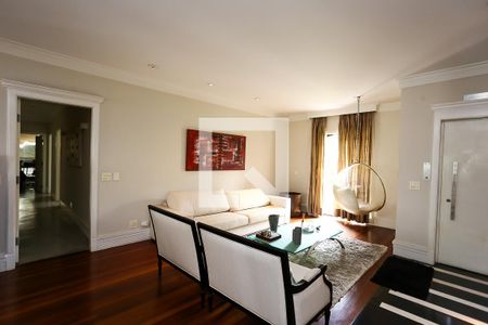 Sala de apartamento para alugar com 3 quartos, 390m² em Vila Andrade, São Paulo