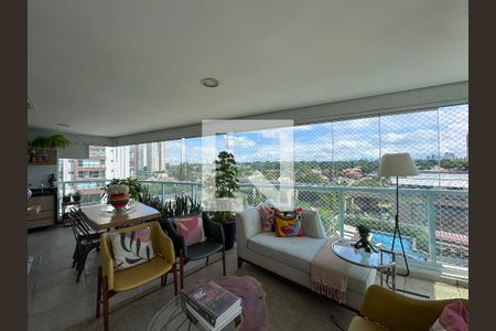 Varanda de apartamento para alugar com 3 quartos, 219m² em Campo Belo, São Paulo