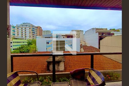 Sala vista de apartamento à venda com 1 quarto, 58m² em Leblon, Rio de Janeiro
