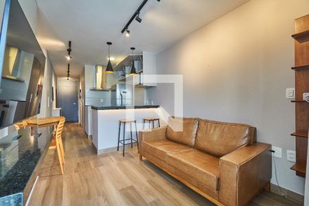 Sala de apartamento para alugar com 2 quartos, 49m² em Tijuca, Rio de Janeiro