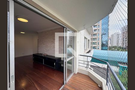 Sacada de apartamento para alugar com 3 quartos, 117m² em Cidade Monções, São Paulo