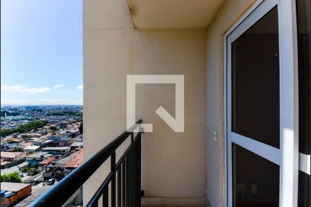 Varanda da Sala de apartamento para alugar com 3 quartos, 57m² em Jardim Las Vegas, Guarulhos