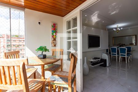 Varanda da Sala de apartamento à venda com 3 quartos, 87m² em Vila Yara, Osasco