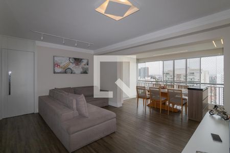 Sala de apartamento à venda com 4 quartos, 129m² em Jardim Caboré, São Paulo