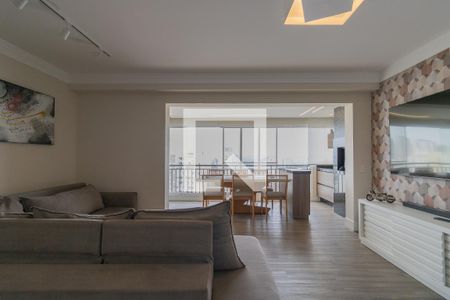 Sala de apartamento à venda com 4 quartos, 129m² em Jardim Caboré, São Paulo