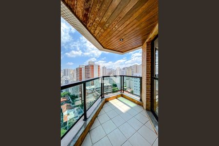 Varanda da Sala de apartamento à venda com 6 quartos, 218m² em Vila Mariana, São Paulo