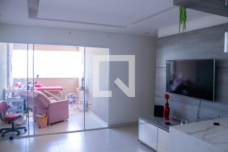 Sala de apartamento para alugar com 3 quartos, 80m² em Parque Amazonia, Goiânia